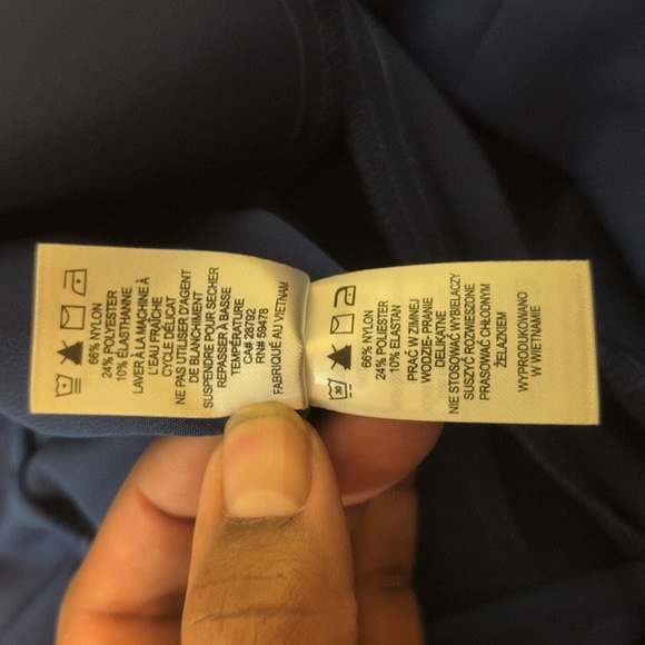 Hilary Radley | Elegant Blue Women's Pants - Picture 12 of 13